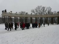 Schloss Sanssouci im Winter