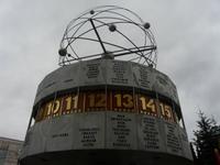 Weltzeituhr am Alexanderplatz