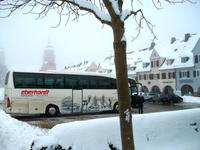 Unser Reisebus in Freudenstadt