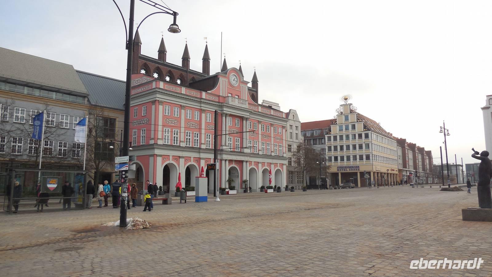 Das Rathaus von Rostock