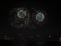 Feuerwerk am Bodensee