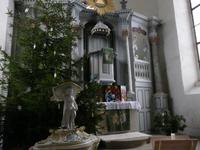 Schmannewitz, Inneres mit Altarkanzel