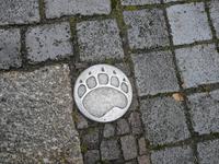 Torgau - Pflastermarkierung Rundweg