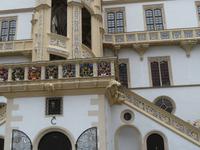 Aufgang zum Wendelstein von Schloss Hartenfels