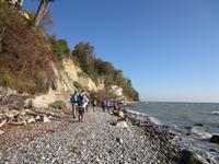 Wanderung an der Steilküste