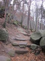 Südaufstieg zum Lilienstein