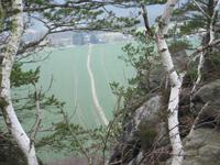 Toller Blick vom Lilienstein auf die Ebenheit