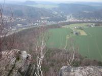 Blick vom Lilienstein