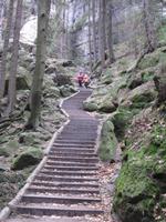 Aufstieg Schwedenlöcher