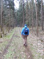 Auf dem Weg zum ersten Kontrollpunkt