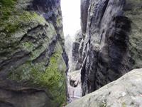 Abstieg vom Pfaffenstein