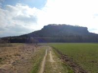 Blick auf den Lilienstein