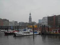 Blick von der Historischen Speicherstadt zum 