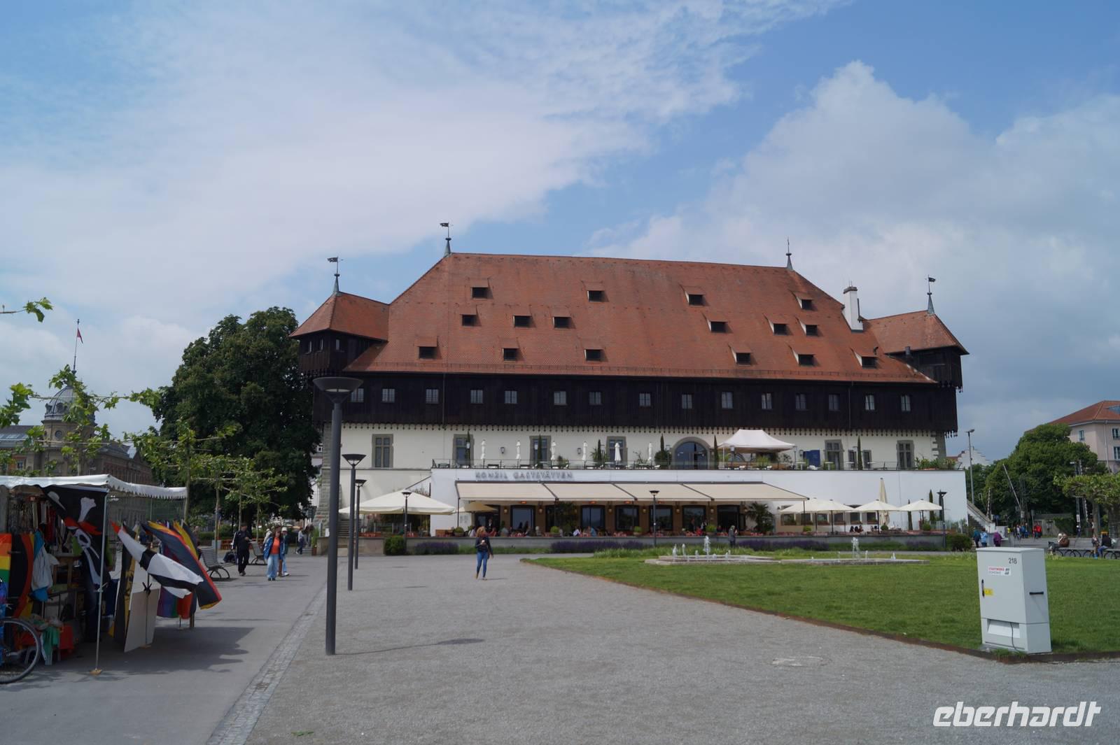 Das Konzilsgebäude, ursprünglich ein Warenlager für norditalienische Händler, besonders aus Mailand
