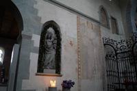 Wandmalereien in der Marienmünster auf der Reichenau (Nordseite) - mit kleinen TEufelchen