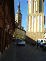 Kirche, Hotel, Eulenturm in Tangermünde