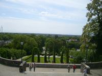 Blick auf den abgebauten Buga-Skyliner links