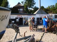 Am Strand in Vitt