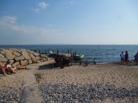 Am Strand in Vitt