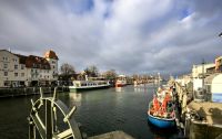 Am alten Strom in Warnemünde 