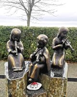 An der Kunstmeile in Binz findet man etliche dieser kleinen Skulpturen