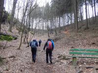 Auf dem Weg zum ersten Kontrollpunkt