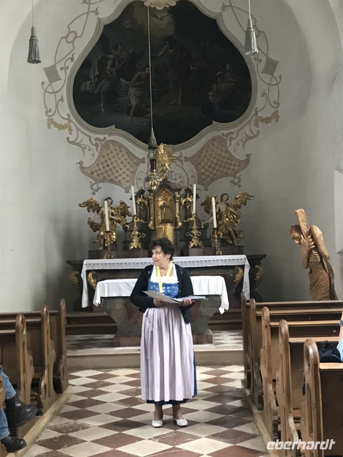 Bad Reichenhall - St.Johannes Spitalkirche -unsere örtl. RL'in Maria