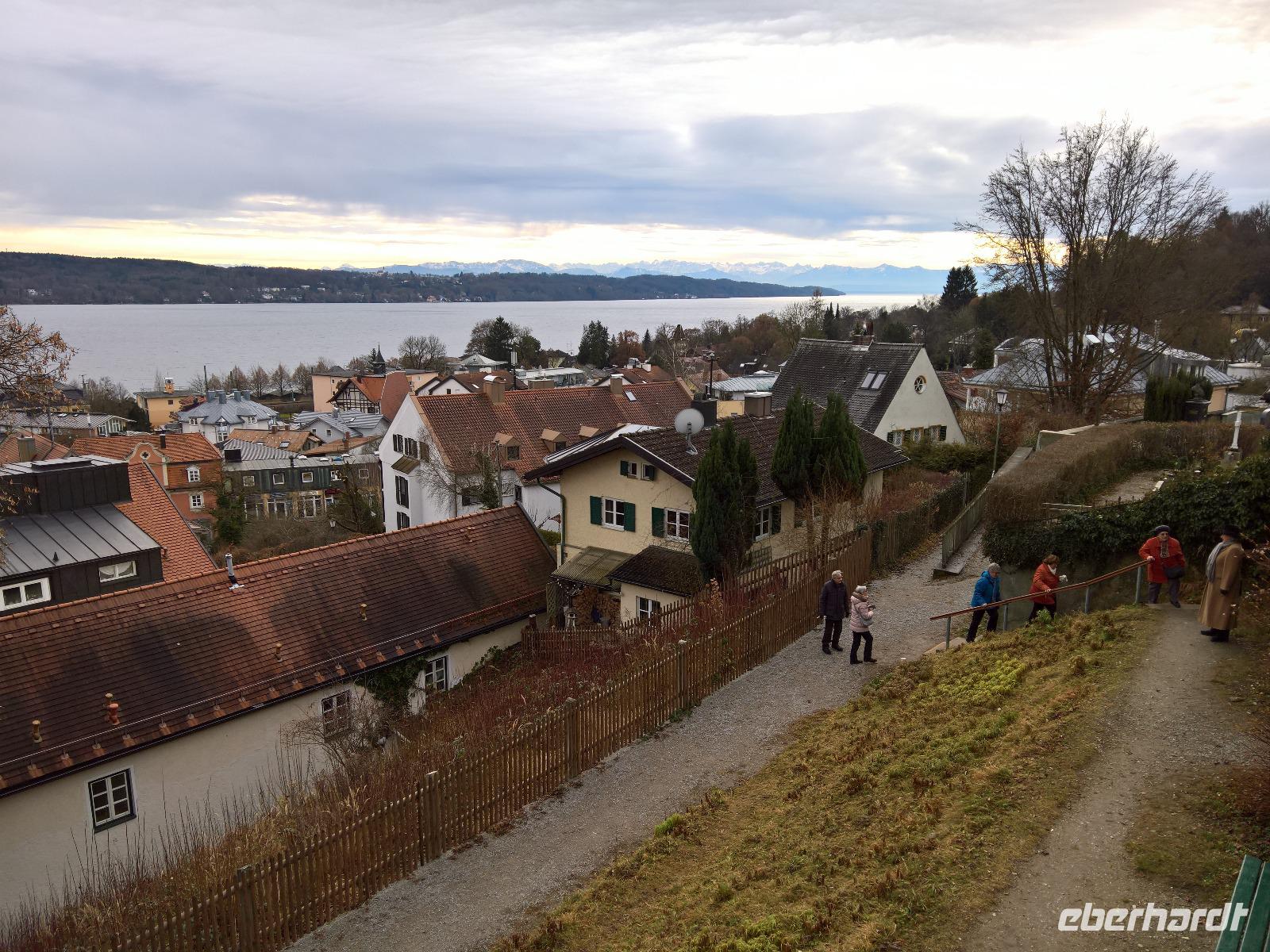 Blick über Starnberg.