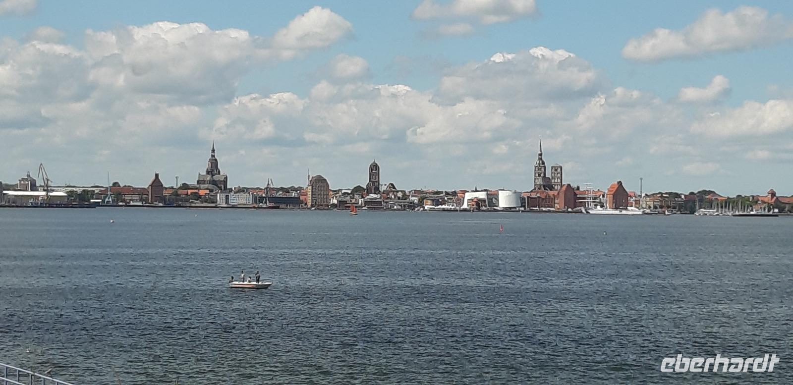 Blick auf Stralsund