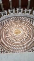 Blick auf den Fußboden in der Befreiungshalle