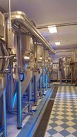 Blick in die Privatbrauerei der Fam. Schneider