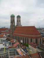 Blick vom Aussichtsturm zur Frauenkirche