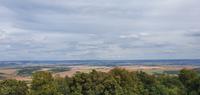 Blick vom Kyffhäuser zum Harz