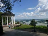 Blick vom Tempel bei Niederwalddenkmal
