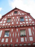 Boppard, Fachwerkhaus am Rhein