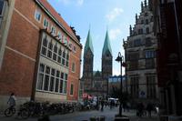 Bremen Blick zum Dom