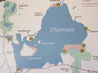 Chiemseekarte