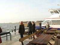 Darss Hafen von Born im Winter