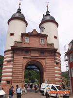 Das Brückentor in Heidelberg
