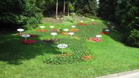 Der Bodensee mit Städten als Blumenbeet