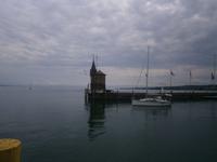 Die Hafenausfahrt von Konstanz