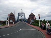 Die Kaiserbrücke in Bremerhaven
