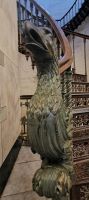 Ein Phönix bewacht den Aufgang zur Turmtreppe, Jagdschloß Granitz