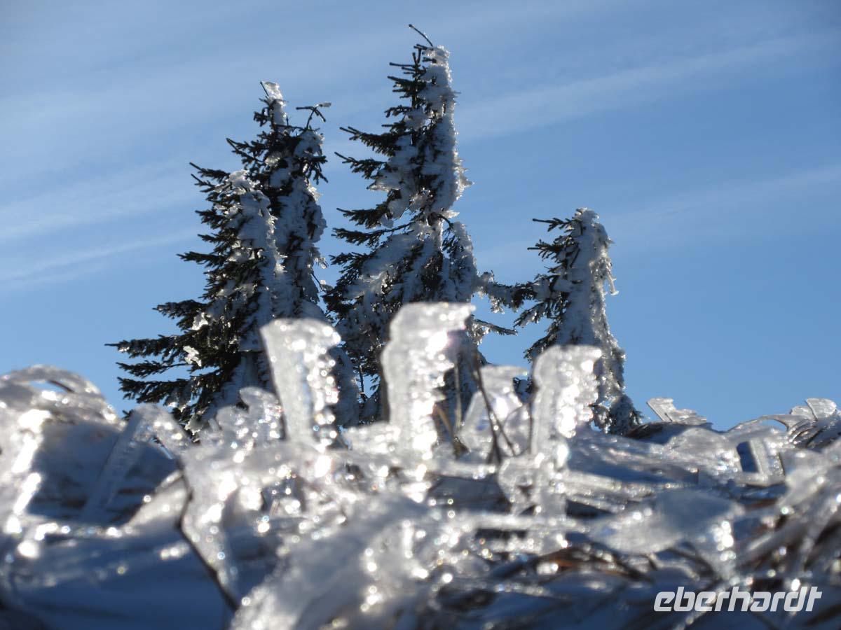 Eis auf dem Brocken