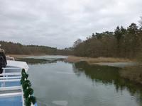 Eis auf der Fahrt zum Kölpinsee
