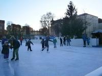 Eisbahn am Brandenburger Tor