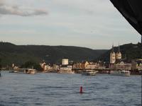 Fahrt auf dem Rhein