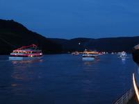 Fahrt auf dem Rhein