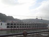 Flusskreuzfahrtschiff auf dem Rhein
