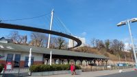 Fußgängerbrücke vom Rügen-Hotel zum Hafen in Sassnitz